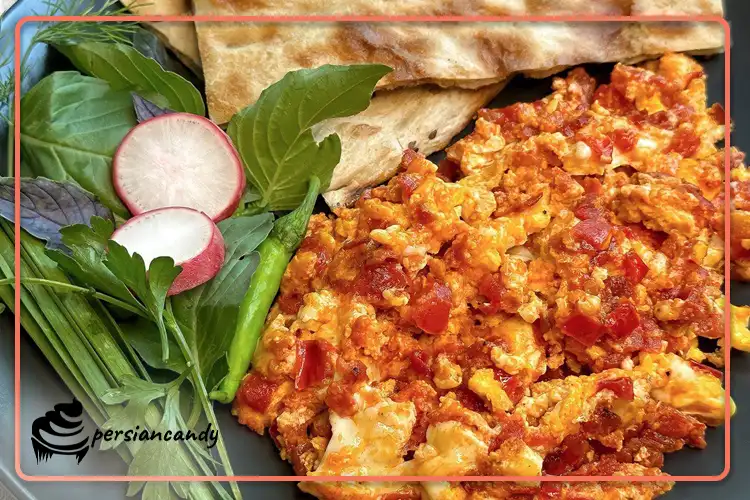 املت گوجهفرنگی برای مدرسه