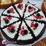 کیک رژیمی شکلات بری